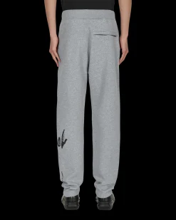 1017 ALYX 9SM Pants^Script Sweatpants Grey