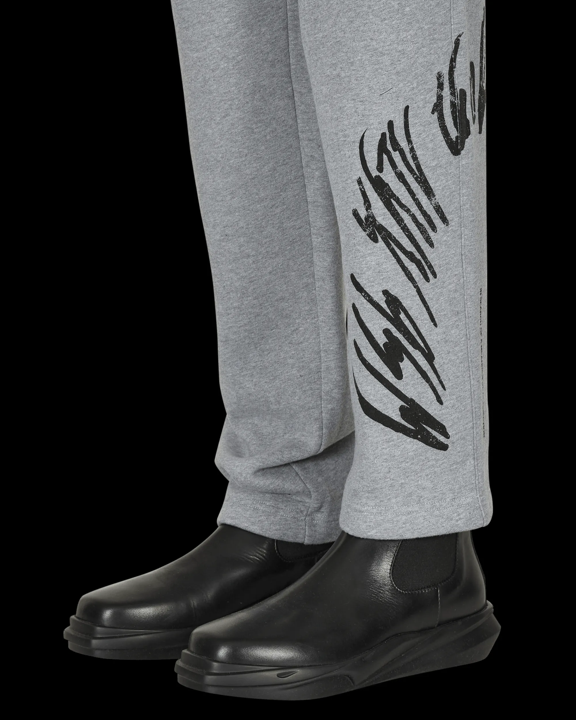1017 ALYX 9SM Pants^Script Sweatpants Grey