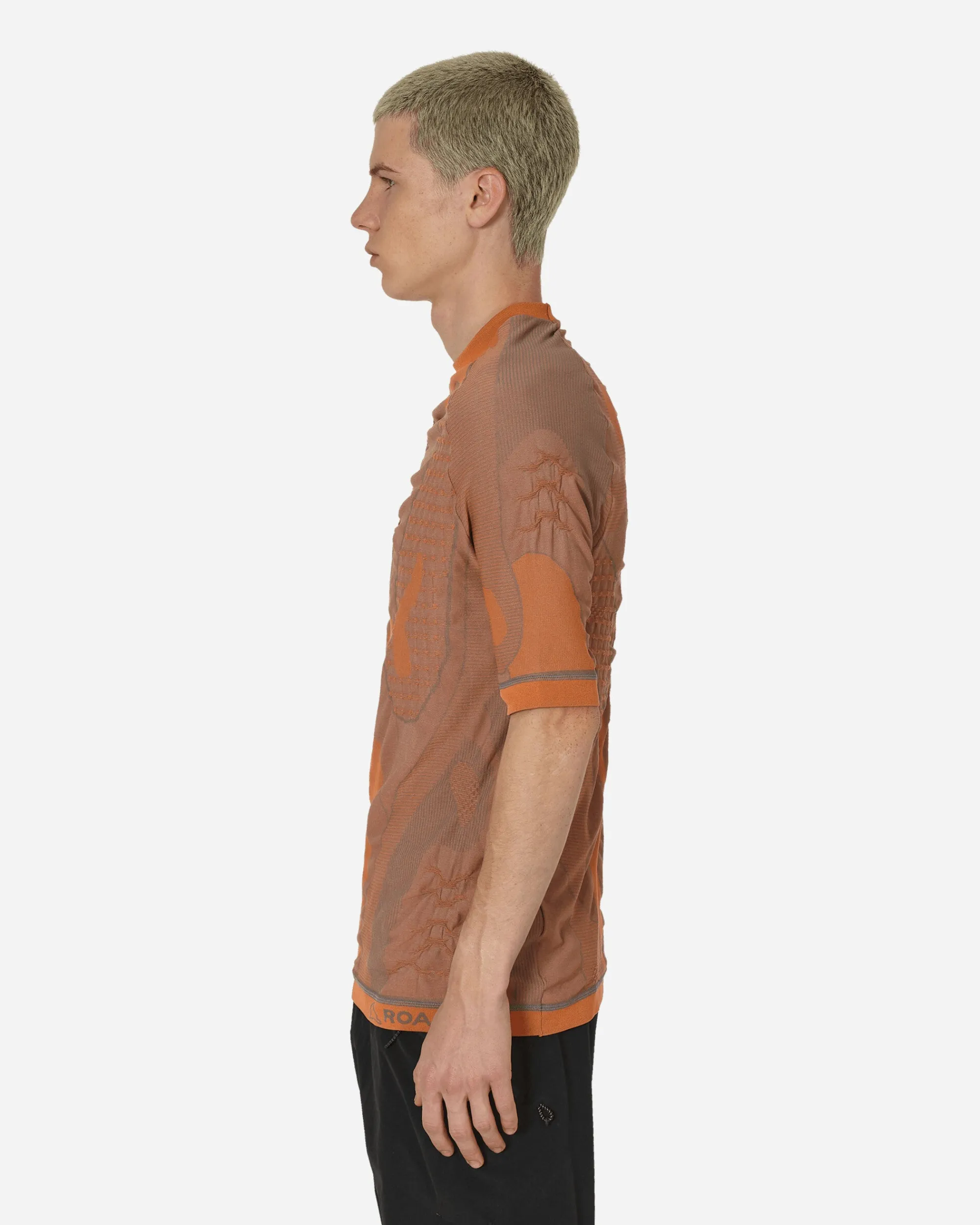 ROA T-Shirts^Seamless Top Orange