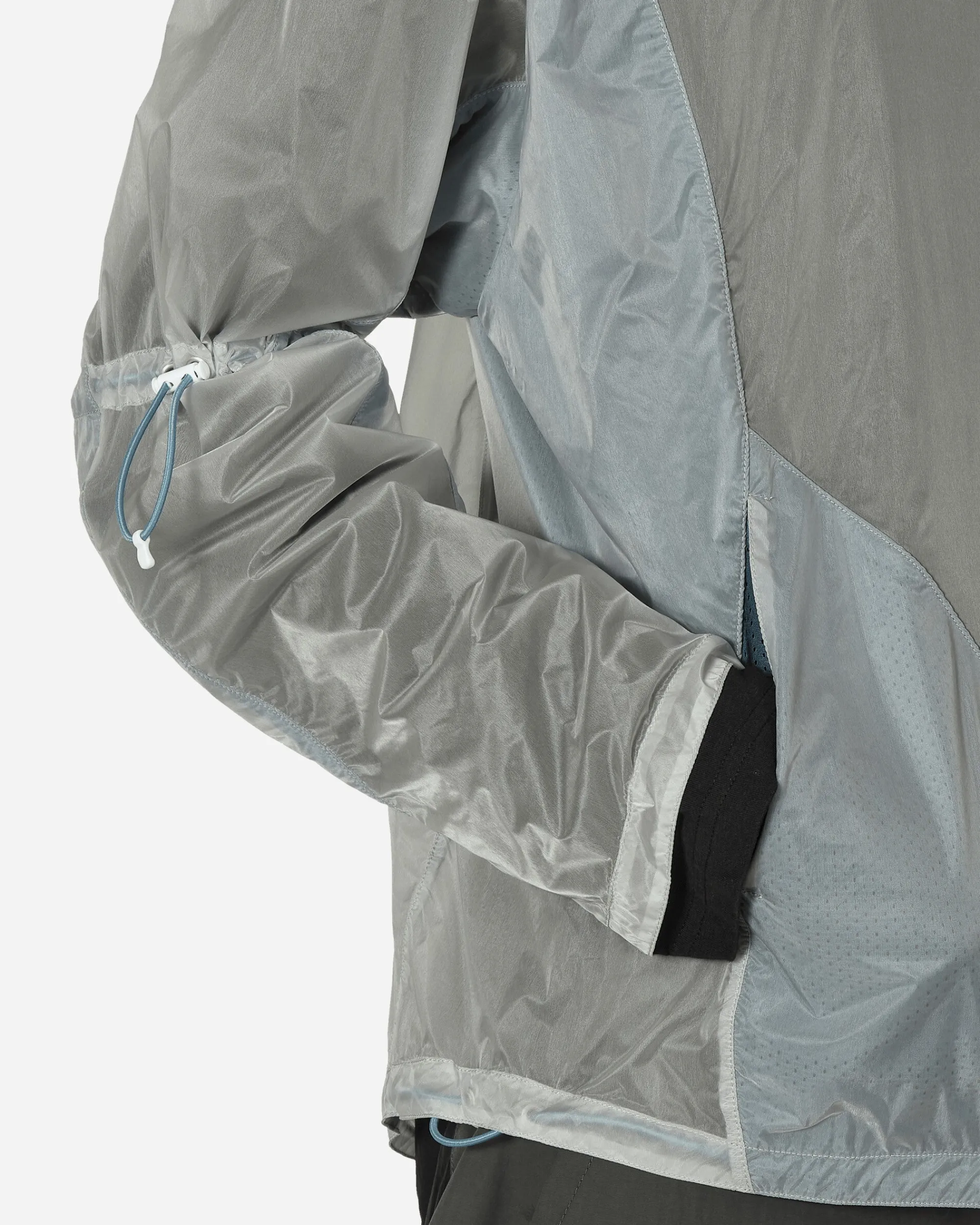 Reebok Coats And Jackets^See Through Jacket Crystal Blue