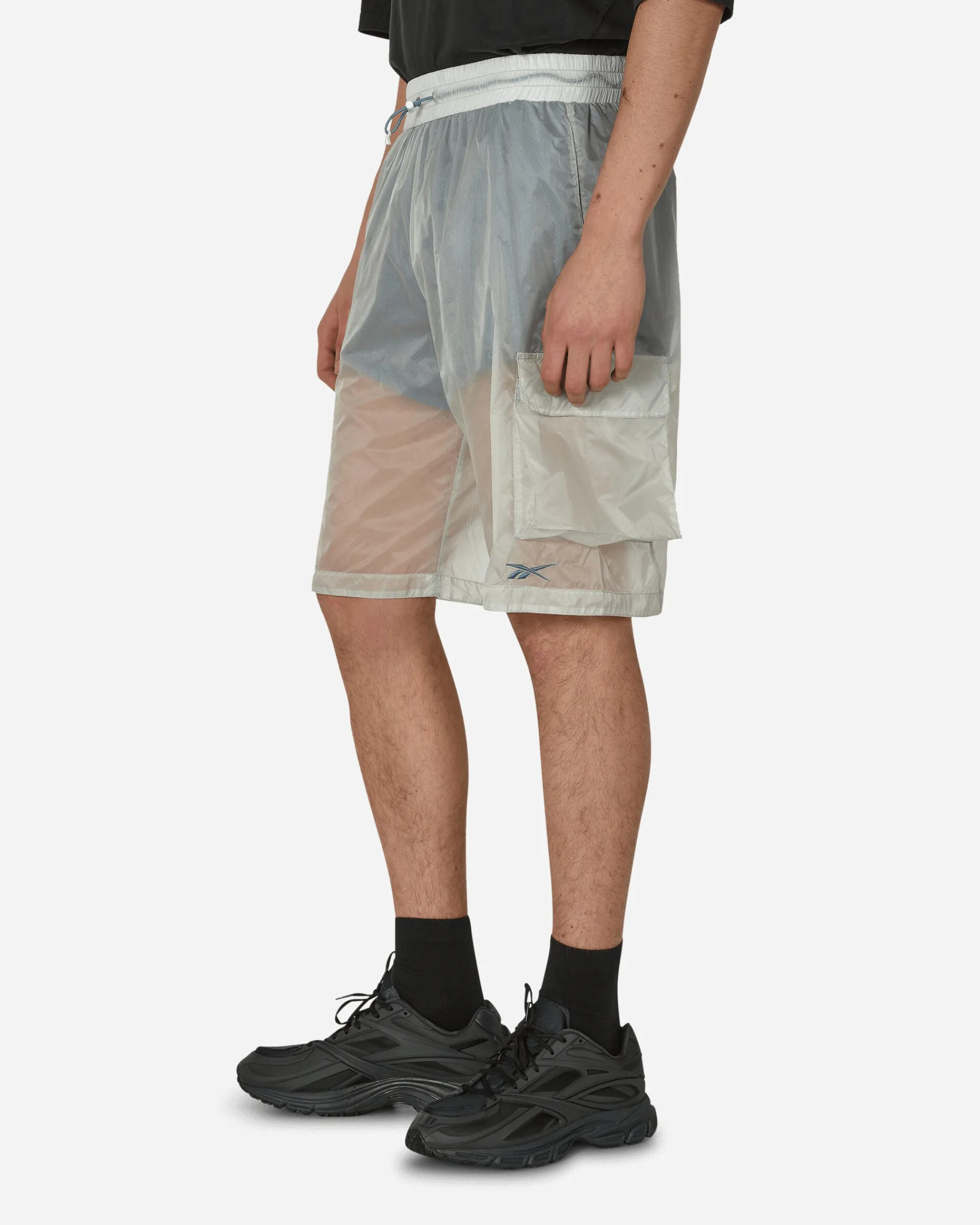 Reebok Shorts^See Through Shorts Crystal Blue