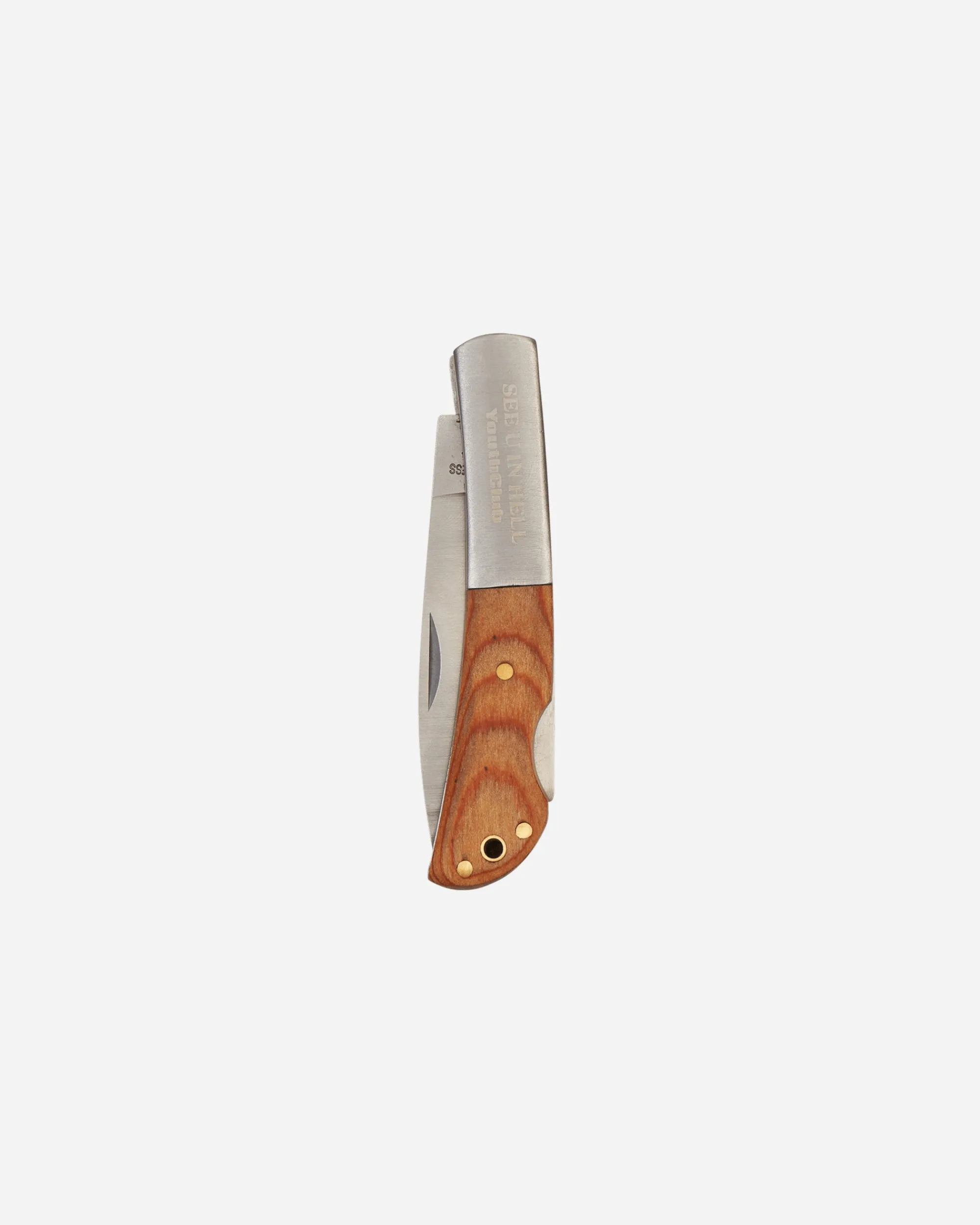 Youth Club Objects^See You Buck Knife Brown