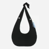 mfpen Bags·Shoulder|Bags·Shoulder^Seersucker Cross Body Bag Black