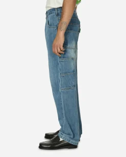 Mister Green Pants^Selvedge Utility Jean Stone Wash Indigo