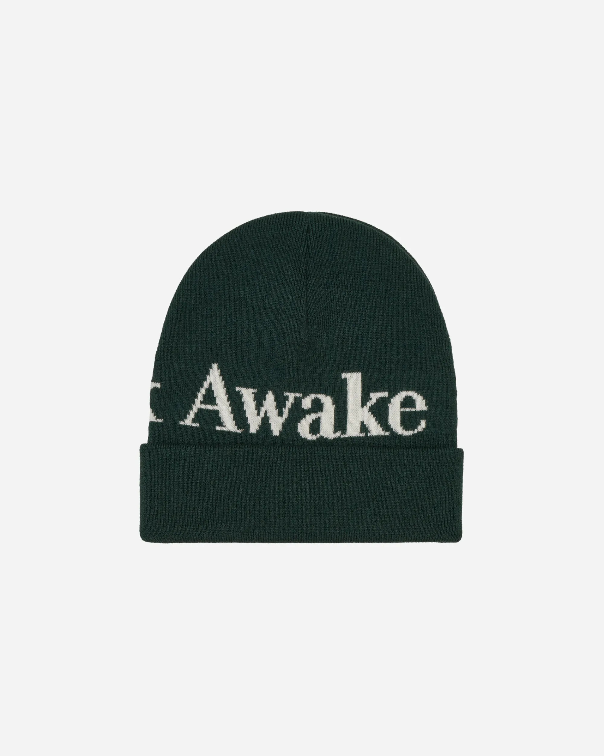 Awake NY Hats|Hats^Serif Logo Beanie Forest