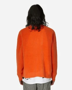 Stüssy Knitwear^Shaggy Cardigan Orange