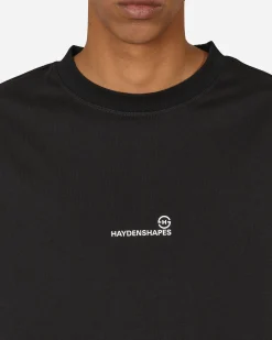 Haydenshapes T-Shirts^Shapers Logo Longsleeve T-Shirt Black