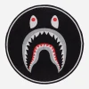 A Bathing Ape Textile^Shark Floor Rug Black