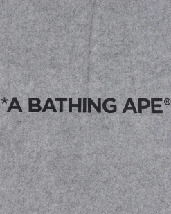 A Bathing Ape Textile^Shark Floor Rug Black