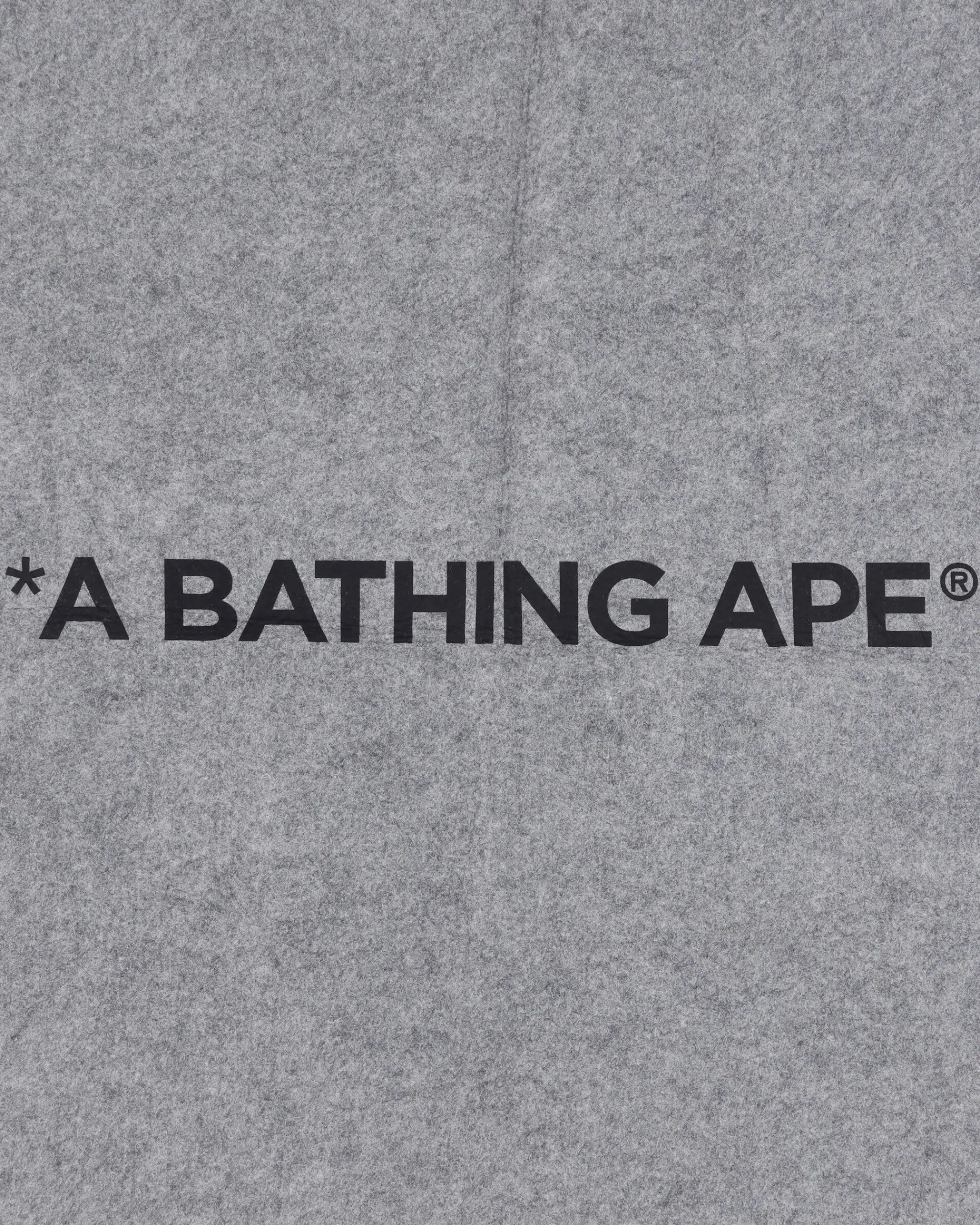A Bathing Ape Textile^Shark Floor Rug Black