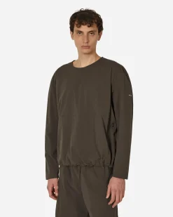 AFFXWRKS Sweatshirts^Shell Pullover Shale Brown