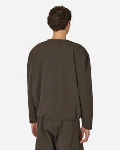 AFFXWRKS Sweatshirts^Shell Pullover Shale Brown