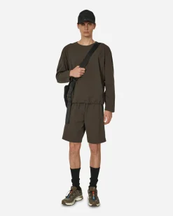 AFFXWRKS Sweatshirts^Shell Pullover Shale Brown