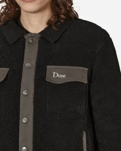 Dime Coats And Jackets^Sherpa Denim Jacket Black