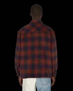 Paccbet Shirts^Sherpa Lined Woven Shirt Multicolor