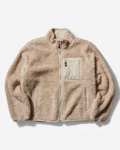 Stüssy Coats And Jackets|Coats And Jackets^Sherpa Reversible Jacket Natural