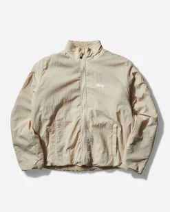 Stüssy Coats And Jackets|Coats And Jackets^Sherpa Reversible Jacket Natural