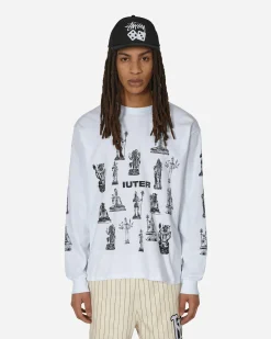 Iuter T-Shirts^Shiva Longsleeve T-Shirt White