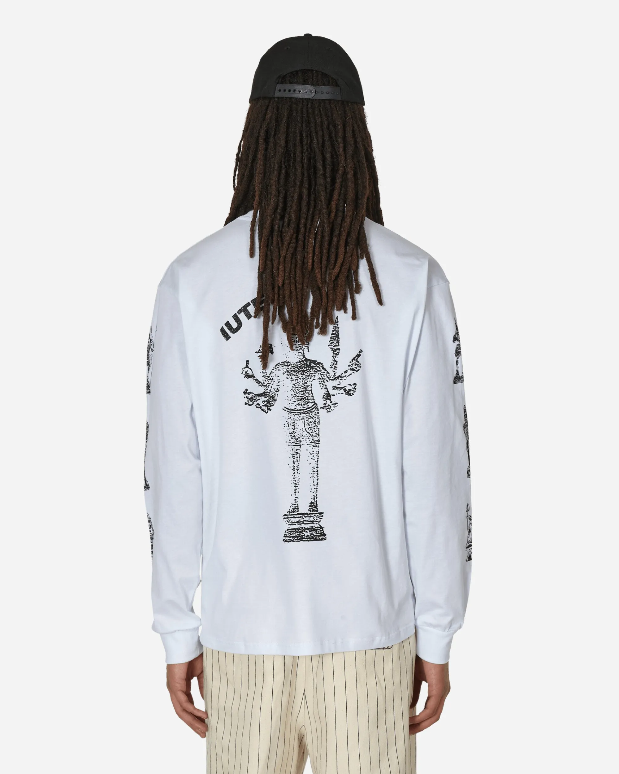 Iuter T-Shirts^Shiva Longsleeve T-Shirt White