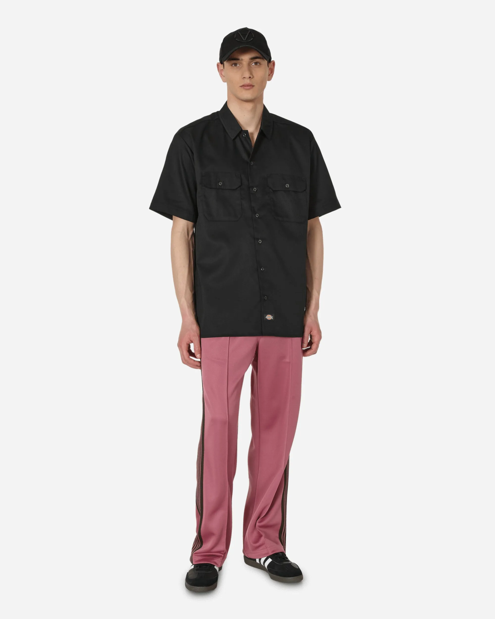 Dickies Shirts^Short Sleeve Work Shirt Black