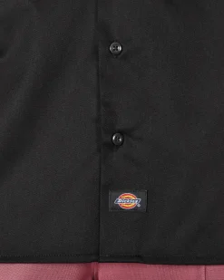 Dickies Shirts^Short Sleeve Work Shirt Black