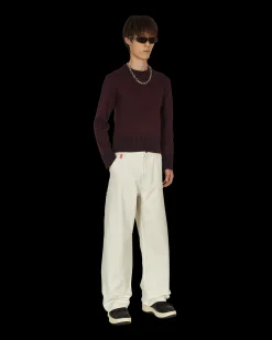 Maison Margiela Knitwear^Shrunken Crewneck Sweater Red