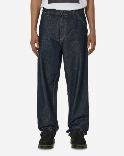Carhartt WIP Pants^Single Knee Pants Blue