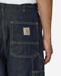 Carhartt WIP Pants^Single Knee Pants Blue