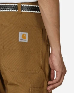 Carhartt WIP Pants^Single Knee Pants Hamilton Brown