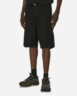 Carhartt WIP Shorts^Single Knee Shorts Black (Rinsed)