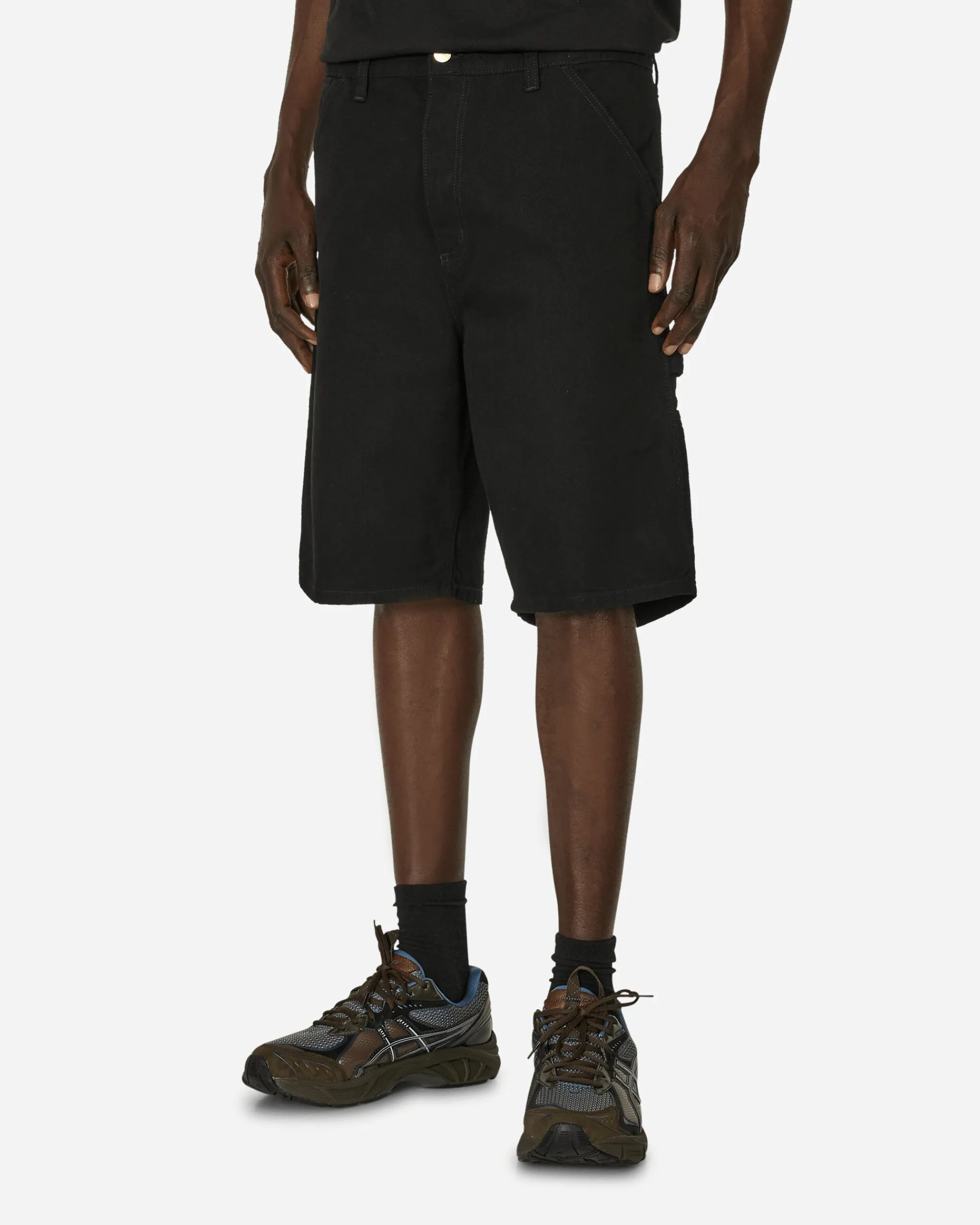 Carhartt WIP Shorts^Single Knee Shorts Black (Rinsed)