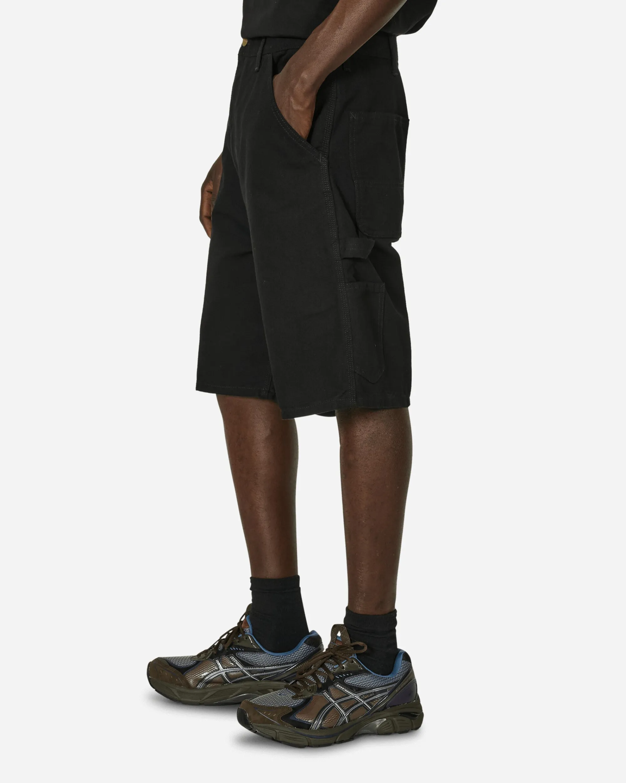 Carhartt WIP Shorts^Single Knee Shorts Black (Rinsed)