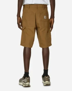 Carhartt WIP Shorts^Single Knee Shorts Hamilton Brown (Rinsed)