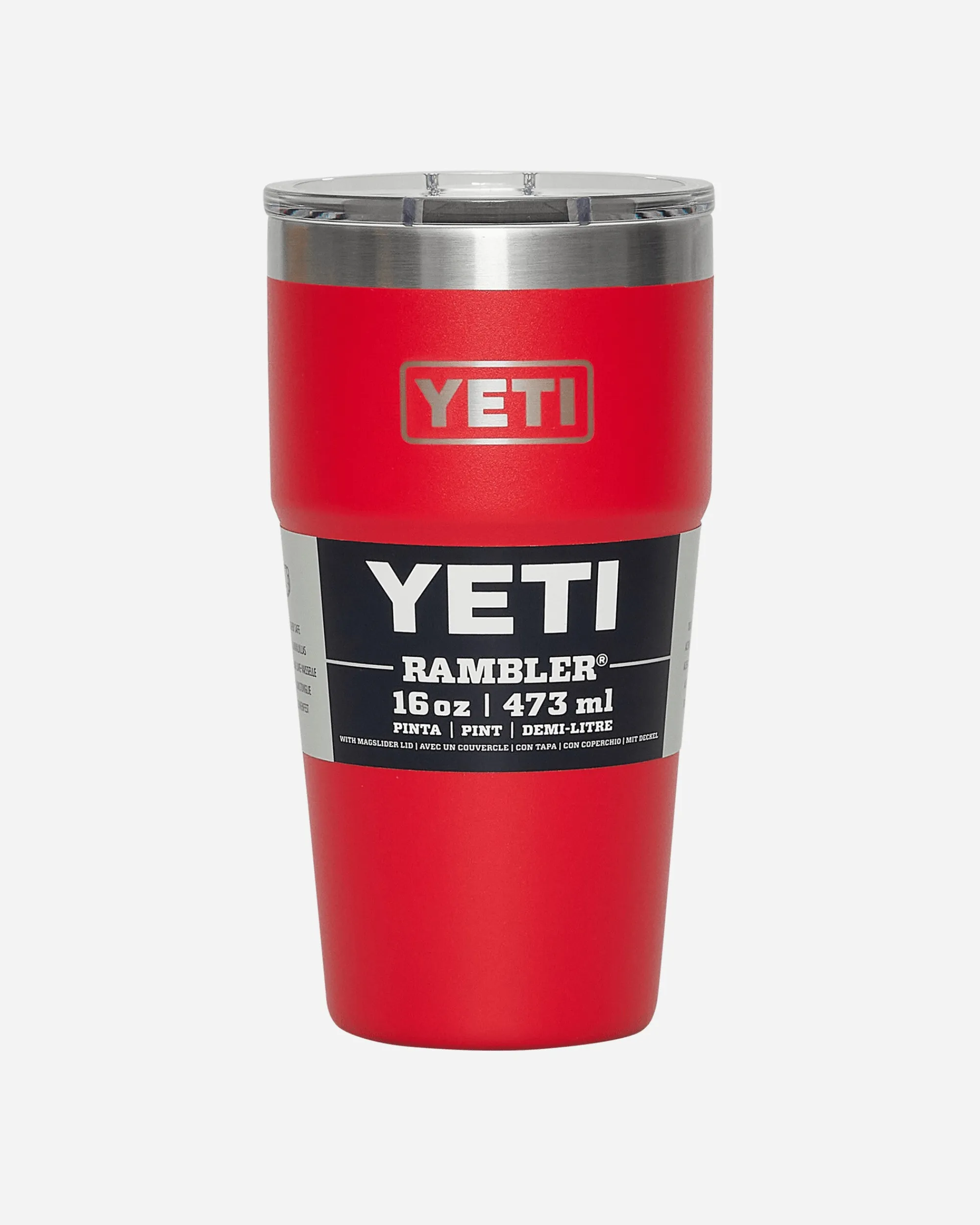 YETI Equipment^Single Rambler Stackable Cup Red
