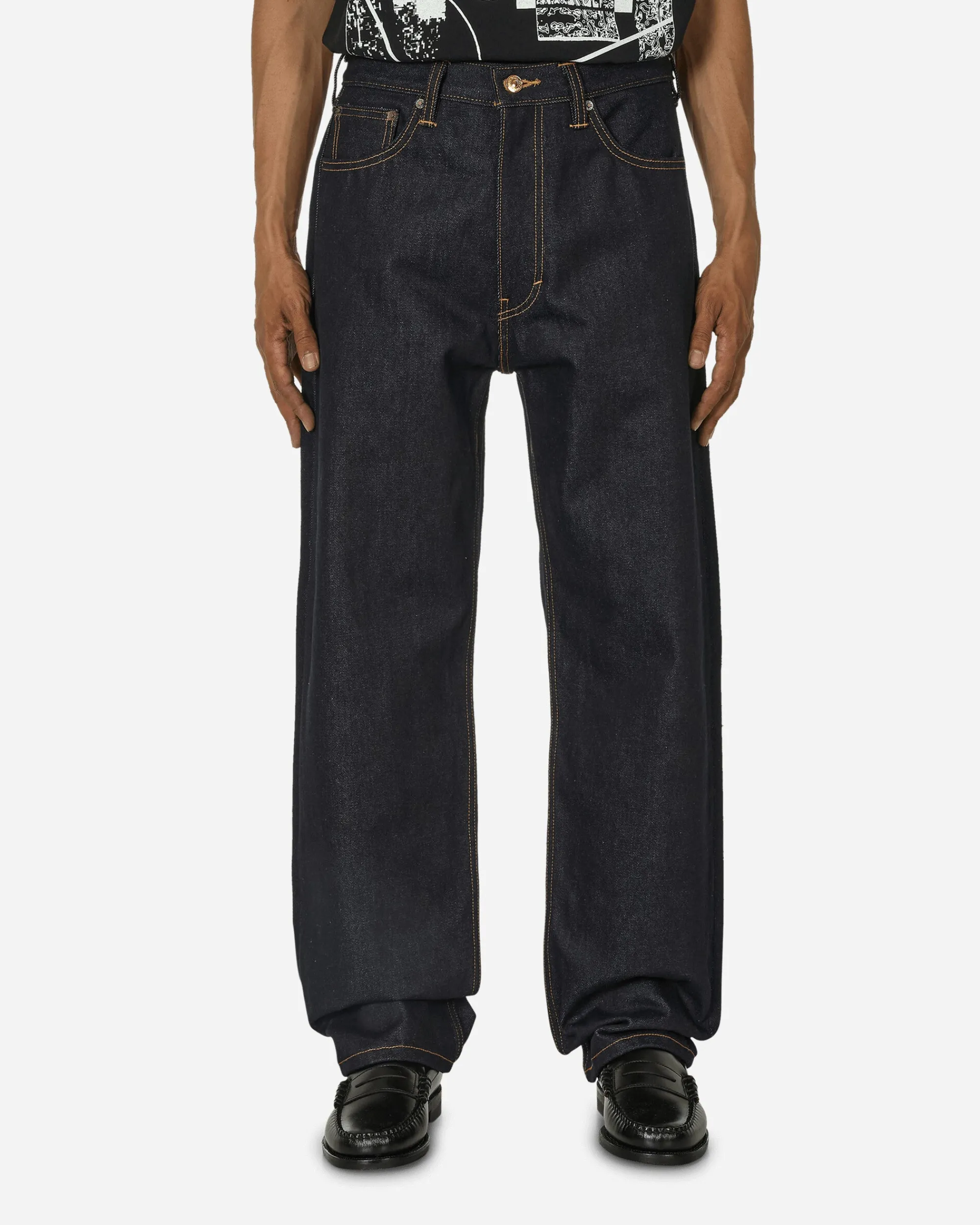 Levi's Pants^Skateboarding Baggy 5-Pocket Jeans Rigid Gold Blue