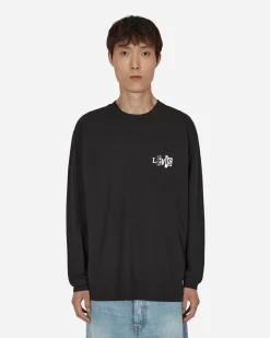 Levi's T-Shirts^Skateboarding Graphic Box Longsleeve T-Shirt Black