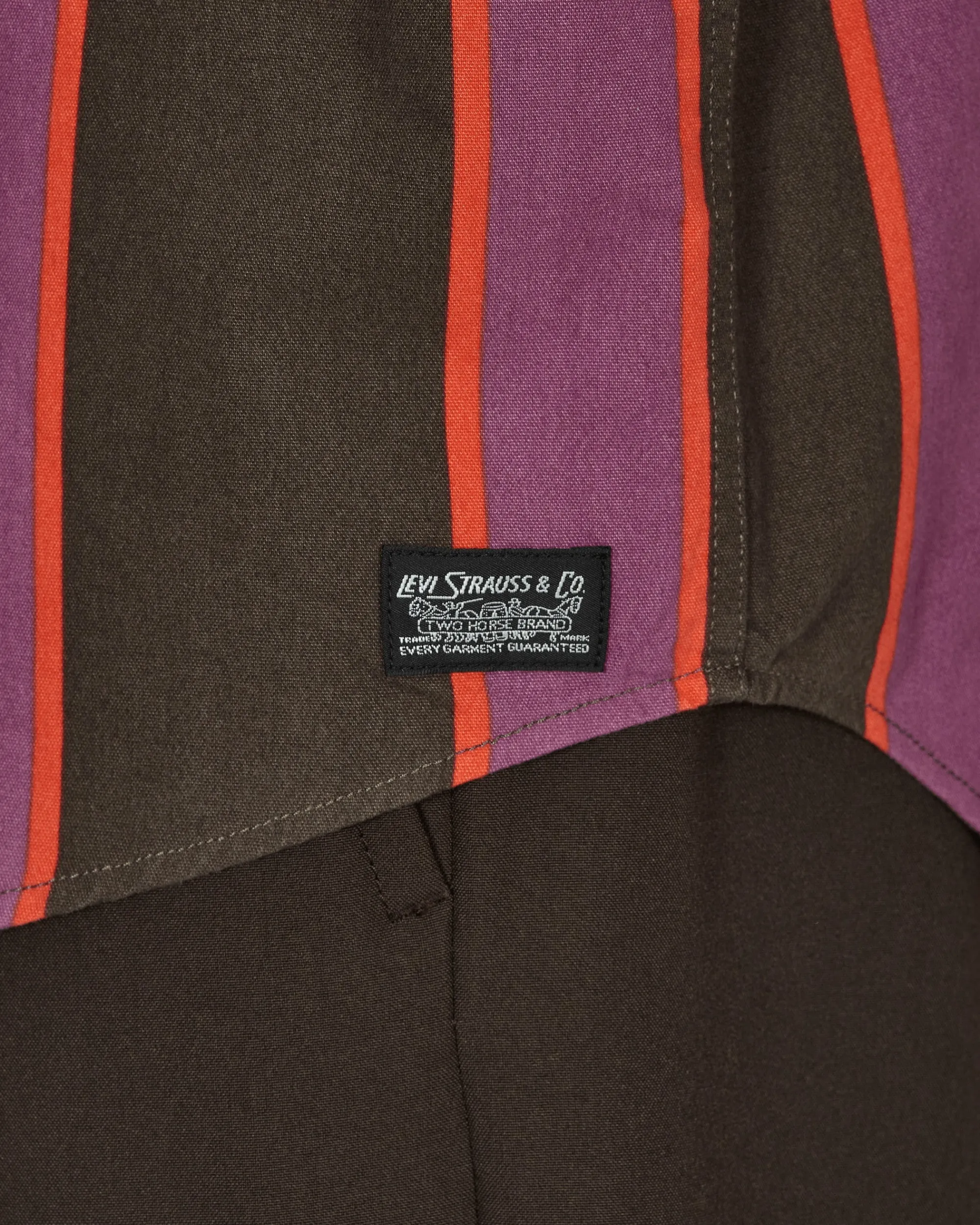 Levi's Shirts^Skateboarding Stripe Longsleeve Shirt Purple