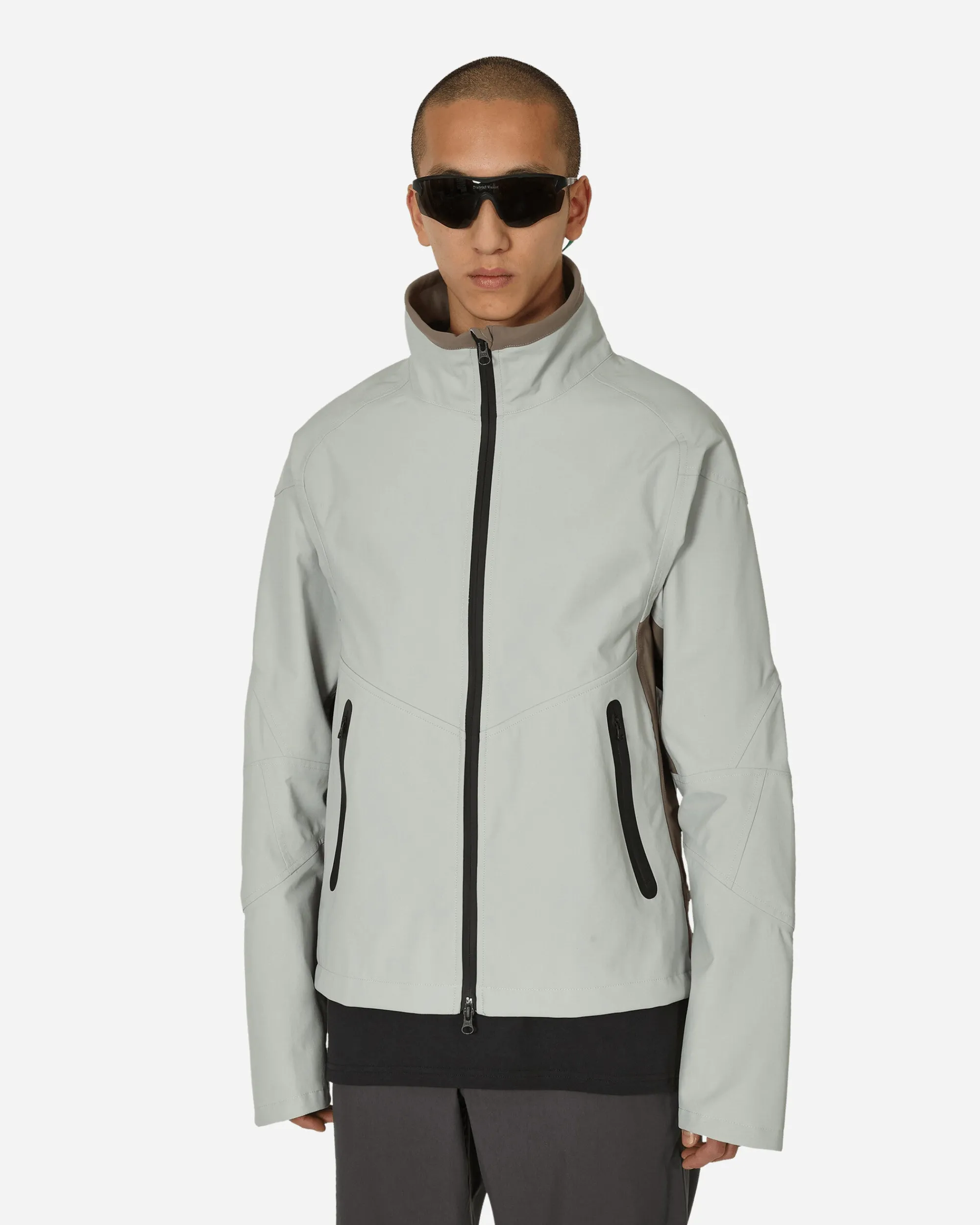 GR10K Coats And Jackets^Skeleton 3L WR Jacket Light Grey