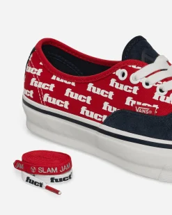 Vans Sneakers·Low|Sneakers^Slam Jam by FUCT LX Authentic Reissue 44 Sneakers Racing Red / Multi