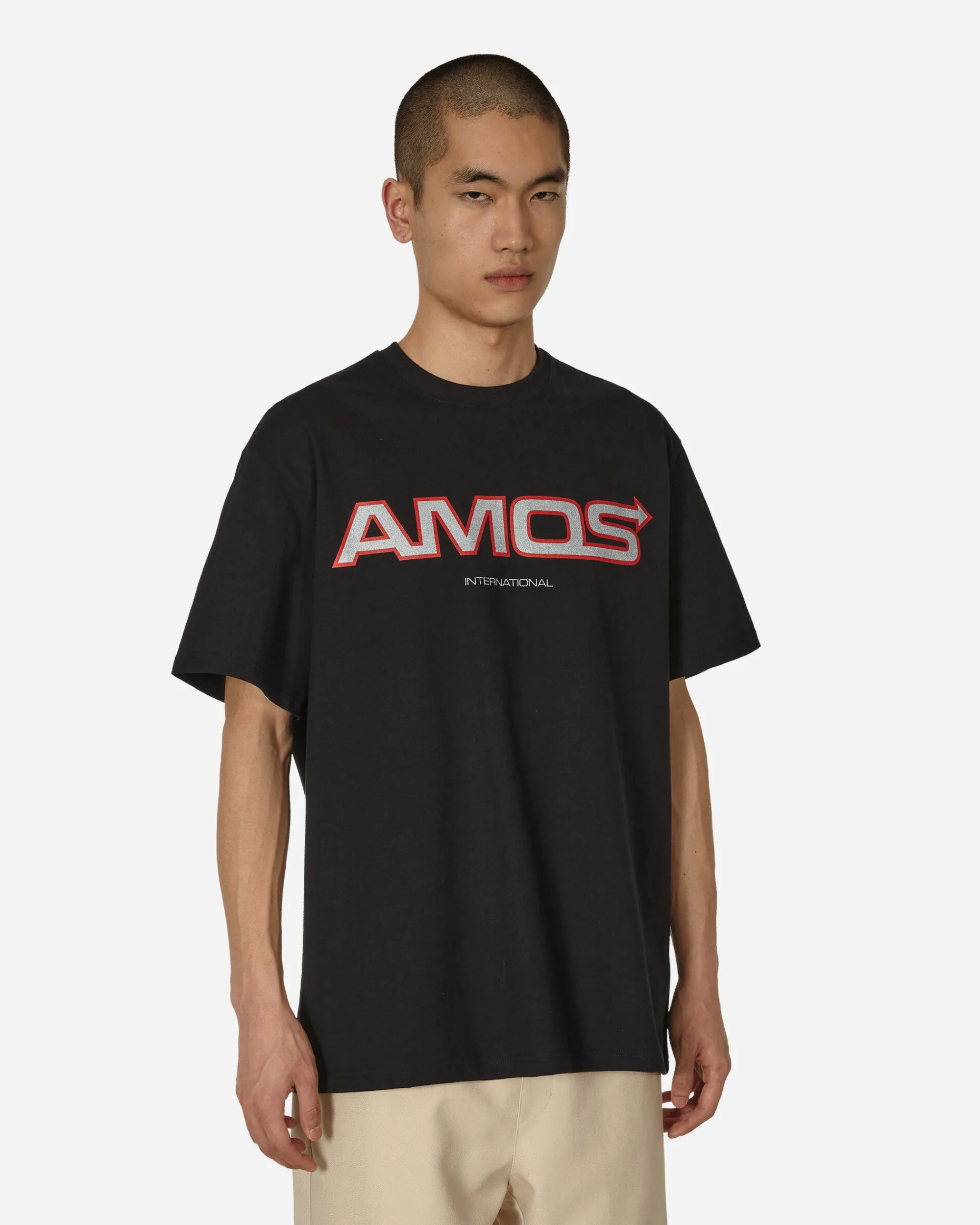 Automobili Amos T-Shirts^Slam Jam Danger T-Shirt Black