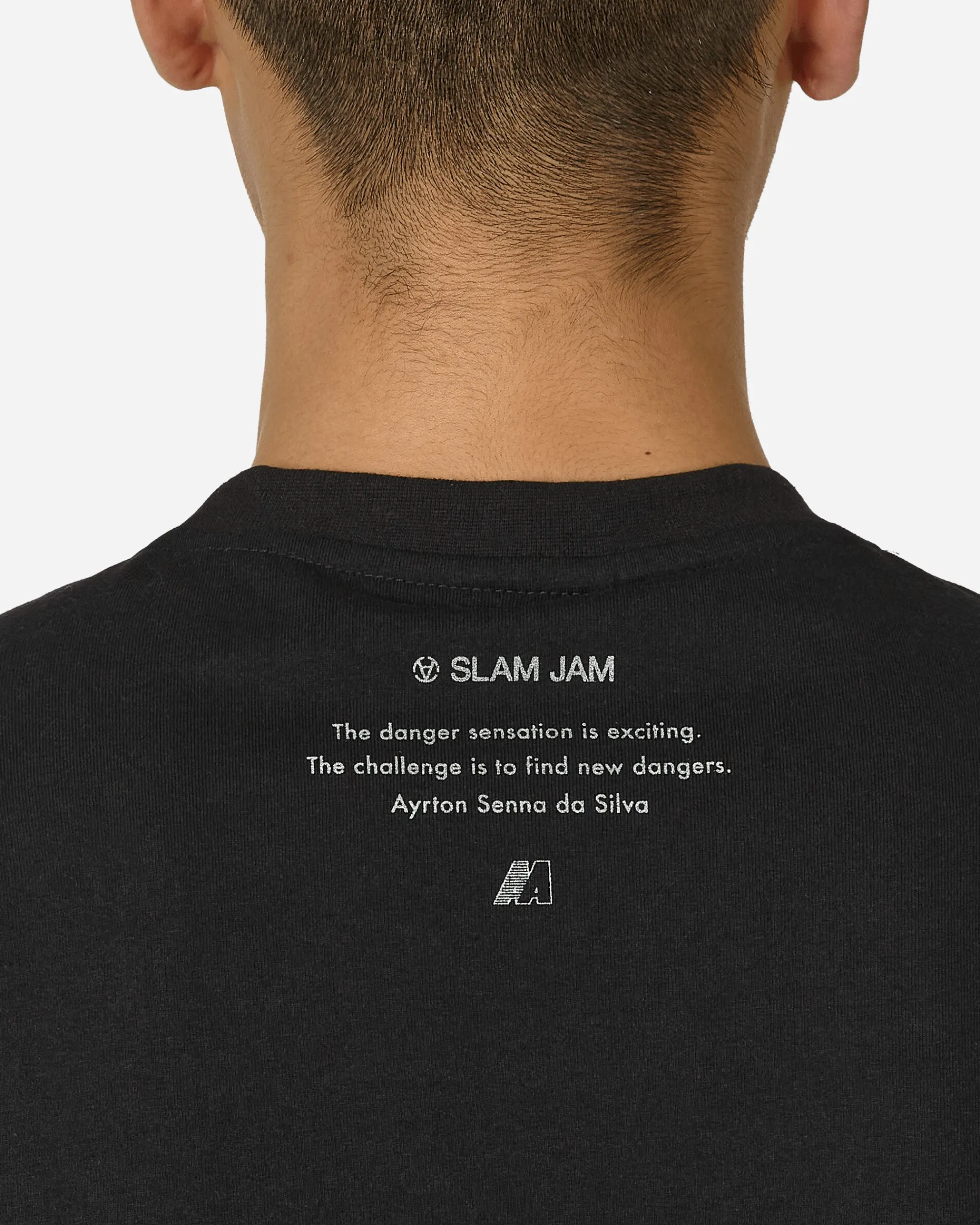 Automobili Amos T-Shirts^Slam Jam Danger T-Shirt Black