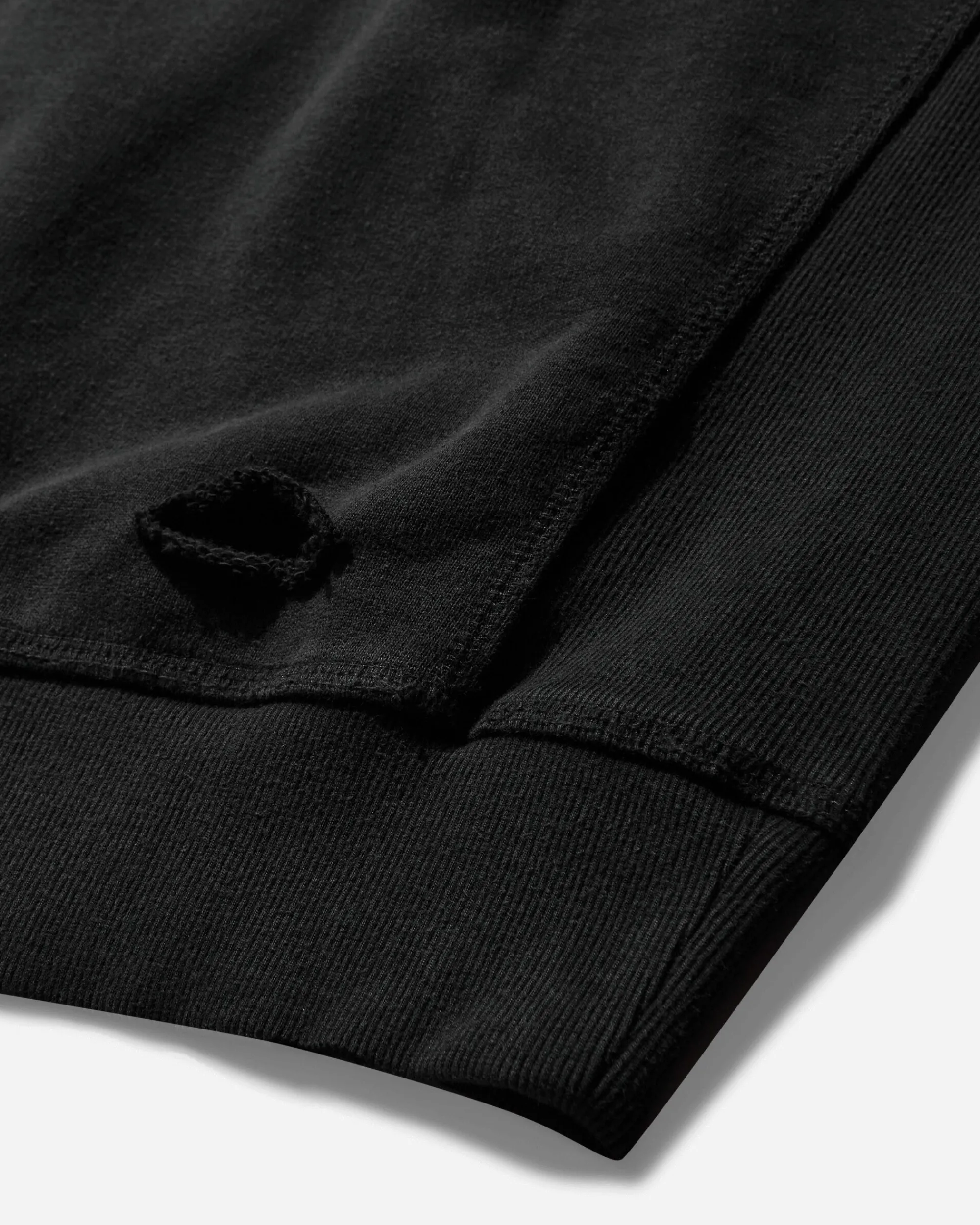 Converse Sweatshirts^Slam Jam Destroyed Hoodie Black