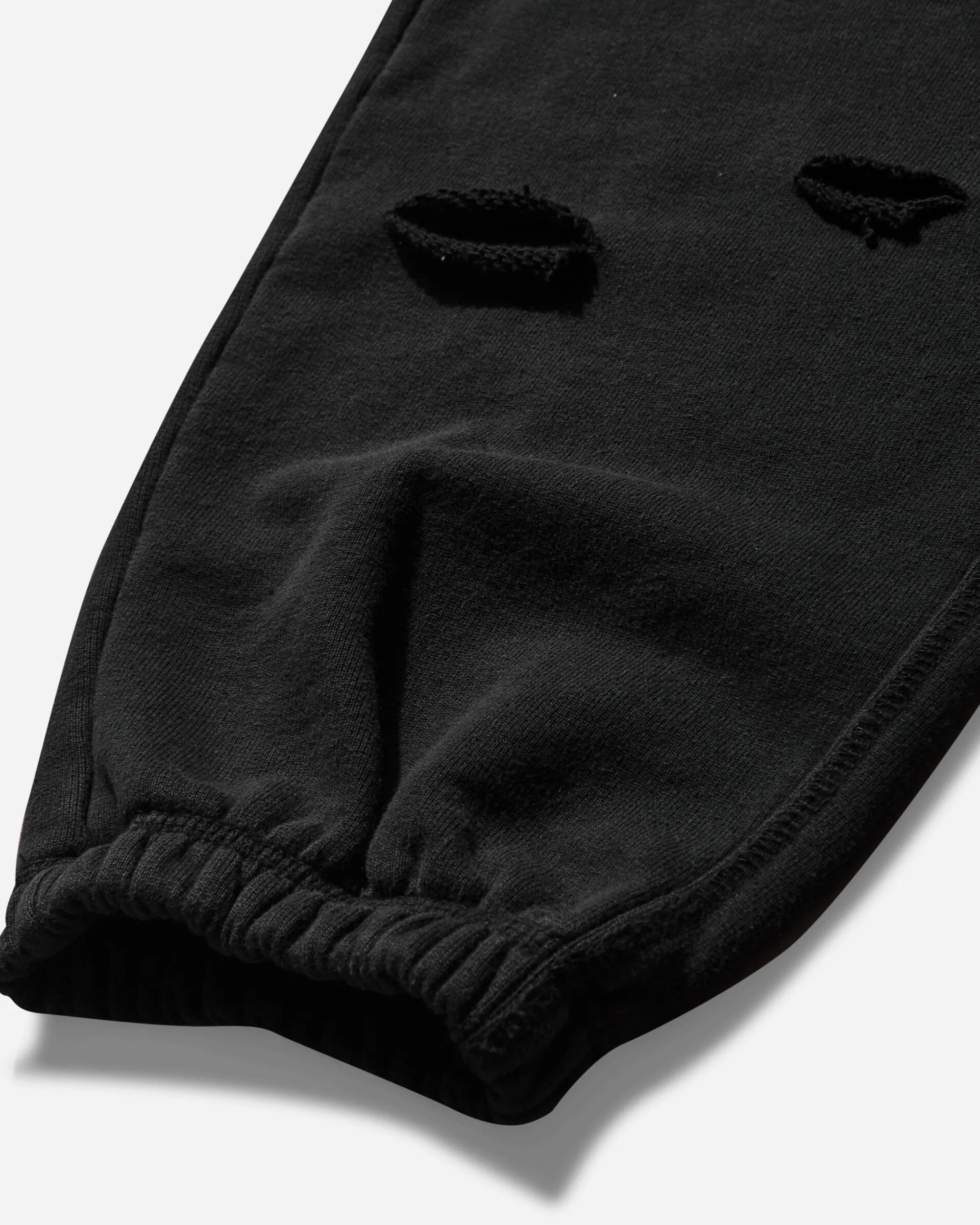 Converse Pants^Slam Jam Destroyed Sweatpants Black