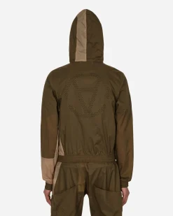 JORDANLUCA Sweatshirts^Slam Jam Euphoria Hooded Jacket Brown