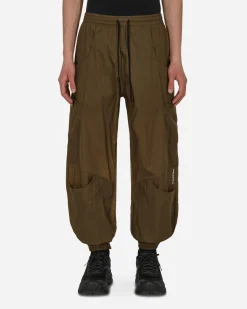 JORDANLUCA Pants^Slam Jam Euphoria Tracksuit Pants Brown