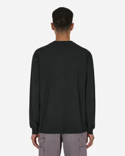 Aries T-Shirts^Slam Jam Exclusive Column Circle Longsleeve T-Shirt Black