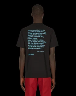 4 Worth Doing T-Shirts^Slam Jam Ghost Writer T-Shirt Black