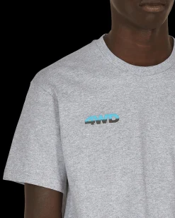 4 Worth Doing T-Shirts^Slam Jam Ghost Writer T-Shirt Grey