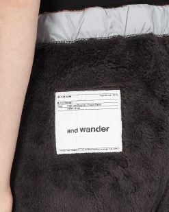 and wander Pants^Slam Jam High Loft Polartec Fleece Pants Black