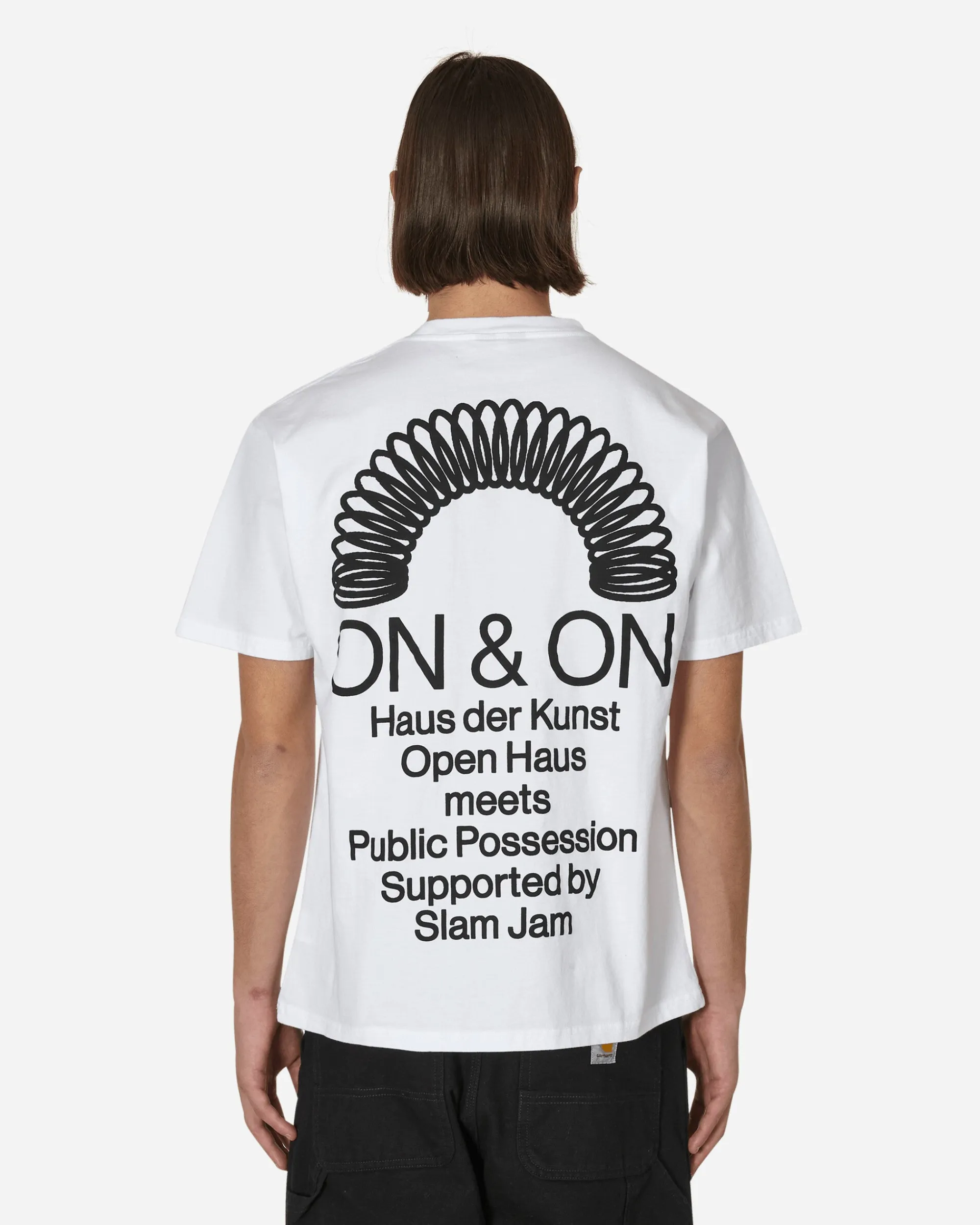 Public Possession T-Shirts^Slam Jam Open Haus T-Shirt White
